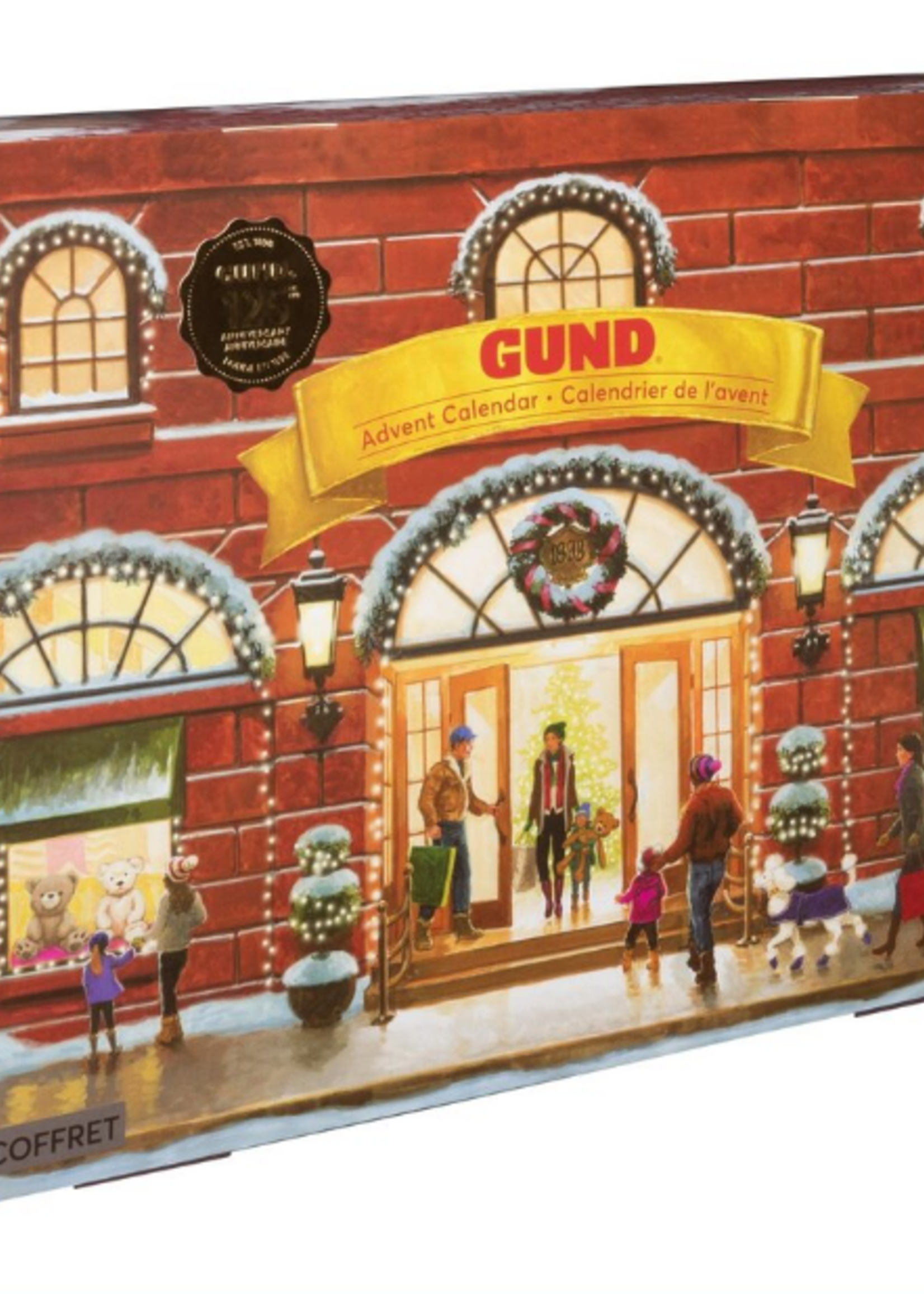 GUND 12-Day Holiday Advent  Calendar