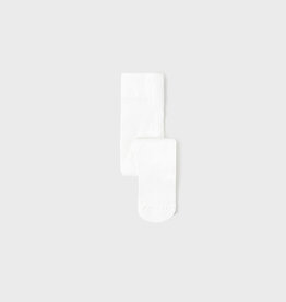 Mayoral Infant White Tights