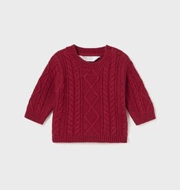 Mayoral SALE Cherry Braided Sweater