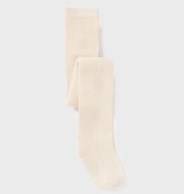Abel & Lula Tights Cream Openwork