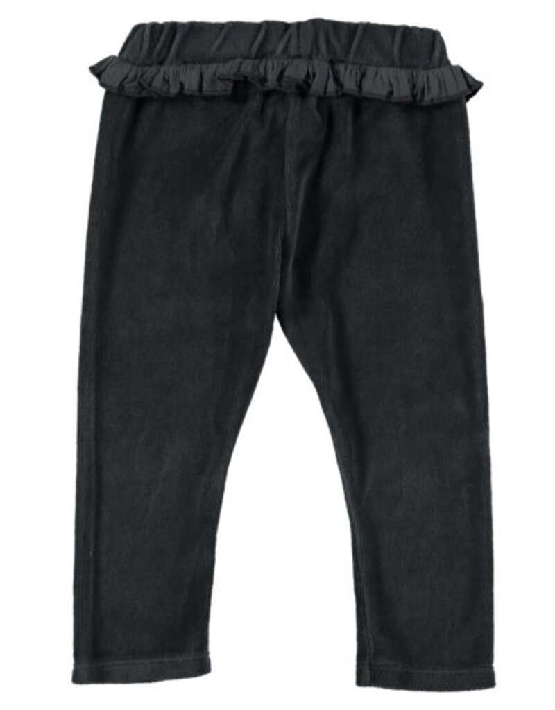 VELVET LEGGINGS SHADOW GRAY