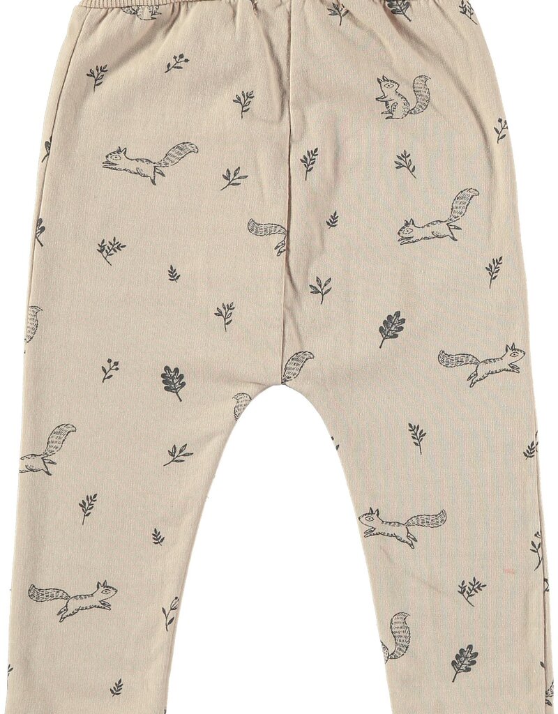 Dear Mini SQUIRRELS AND FLOWERS PANTS