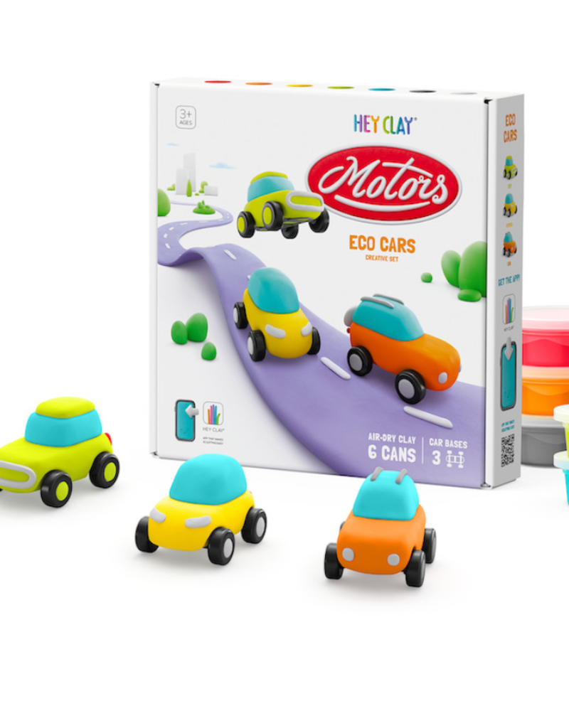 Fat Brain Hey Clay Eco Cars Set