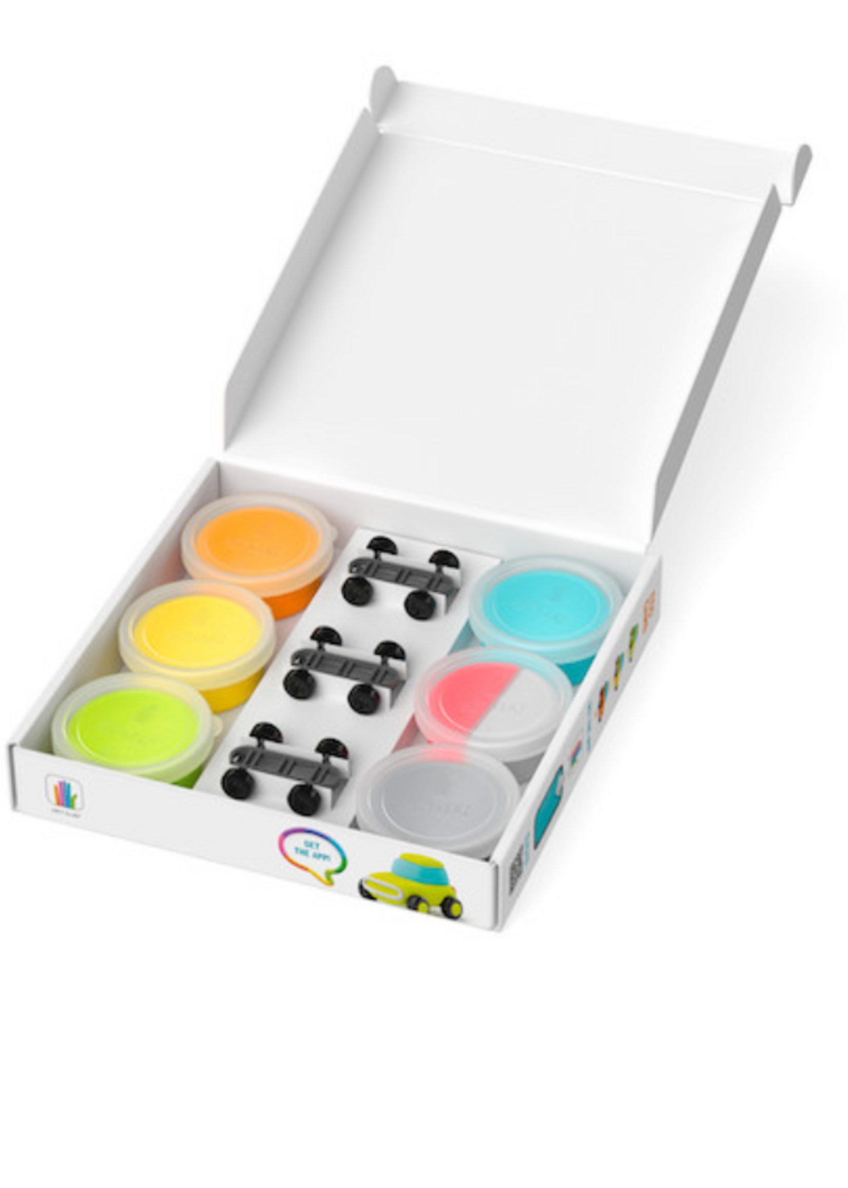 Fat Brain Hey Clay Eco Cars Set