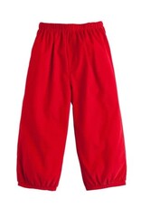 little english Banded Pull on Pants Red Corduroy