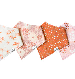 Copper Pearl Baby Bandana Bib Set 4 Rue