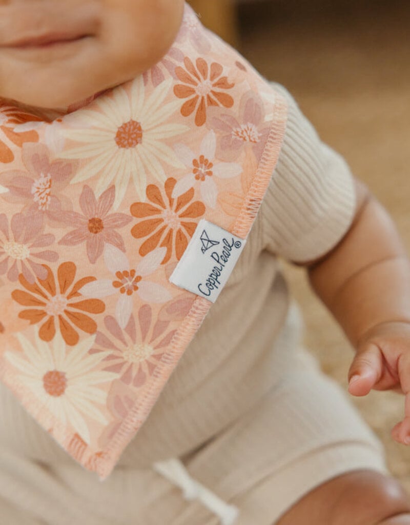 Copper Pearl Baby Bandana Bib Set 4 Rue
