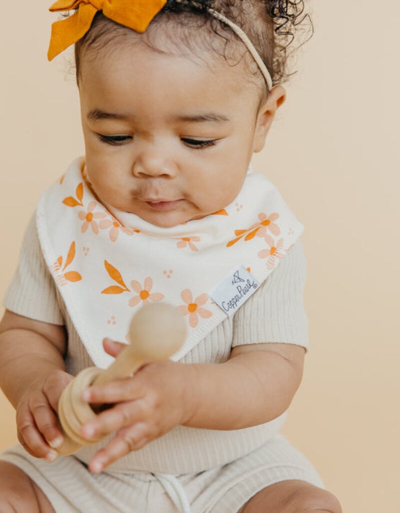 Copper Pearl Baby Bandana Bib Set 4 Rue