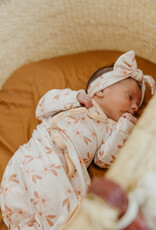 Copper Pearl Newborn Knotted Gown Rue