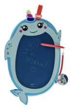 Large Sketch Pals Doodle Board Norah the Narwhal