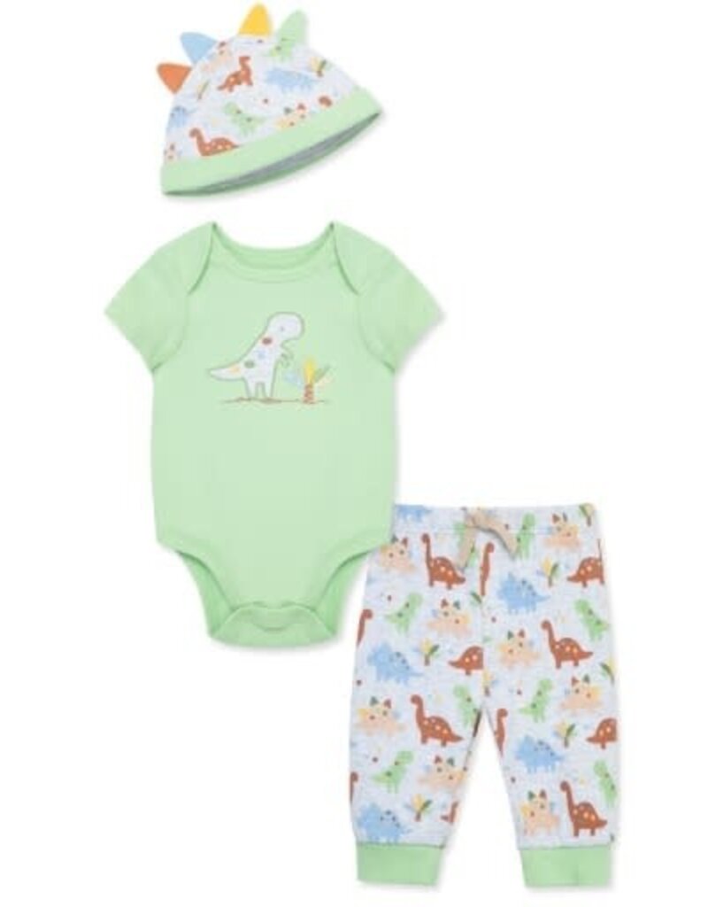 Little Me Dino Bodysuit and Pant Set