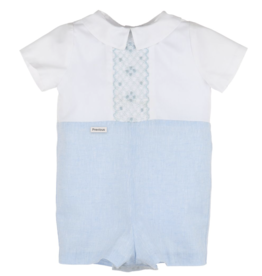 Luli & Me SALE Boys Bicolor Blue Bubble