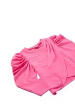 Habitual Kids wrap front knit top pink