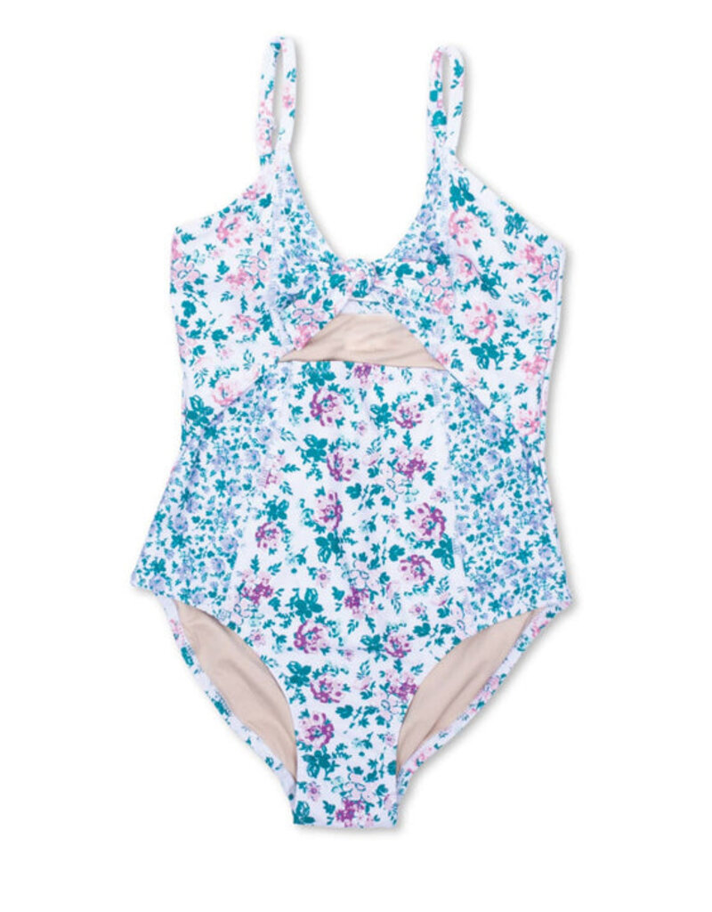 Shade Critters Monokini Floral Patchwork