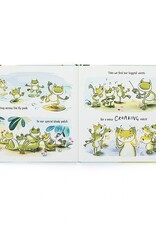 Jellycat A Fantastic Day for Finnegan Frog Book