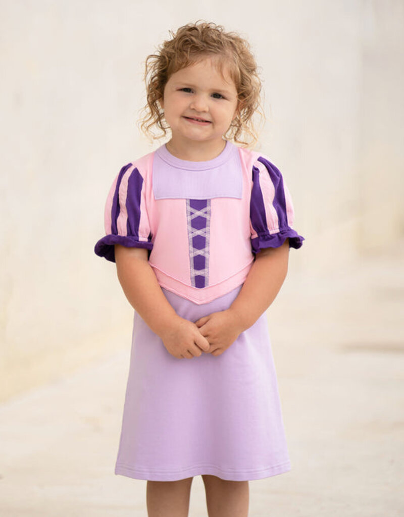 The Yellow Lamb Princess Playtime Purple Dress