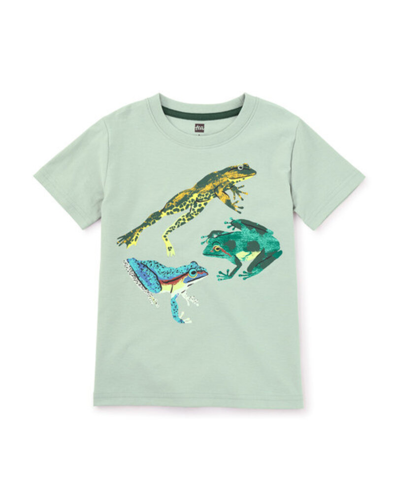 Tea Collection Frogs Graphic Tee Mica