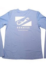 Bermies Blue Fading L/S Rash Guard