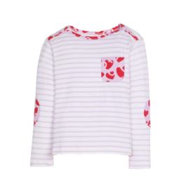 Bisby SALE BRETON TOP GRAFFITI HEARTS