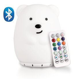 Lumie World LumiePets Bear LED Night Light Bluetooth Speaker