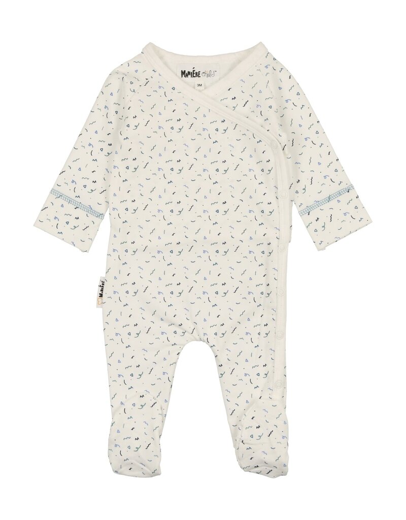 Maniere Silly Squiggle Footie White