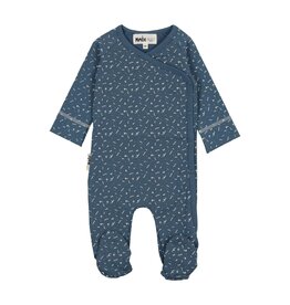 Maniere Silly Squiggle Footie Royal Blue White