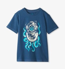 Hatley Kids Deep Sea Mariner Graphic Tee Ensign Blue