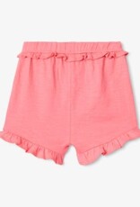 Hatley Kids Geranium Pink Toddler Ruffle Shorts