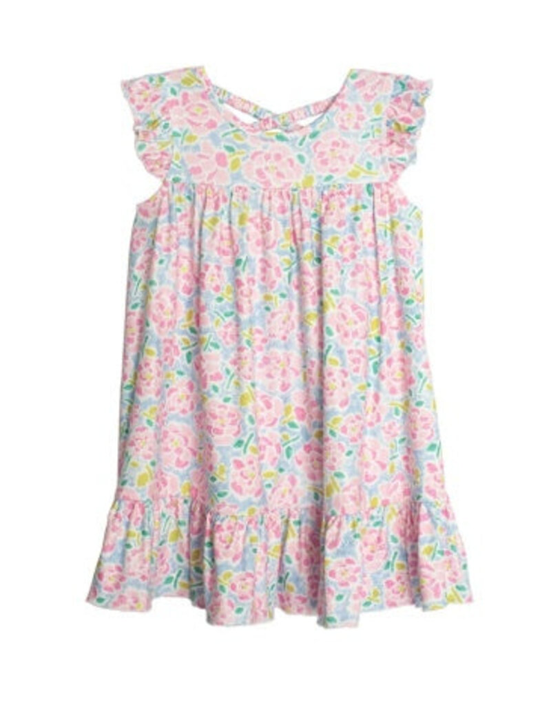 Mabel and Honey Pink Scribble Dress