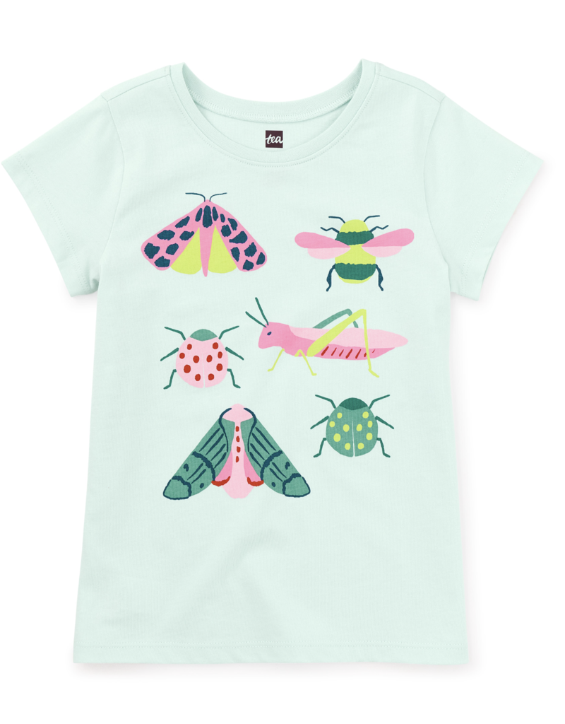 Tea Collection All the Bugs Graphic Tee Garden Party
