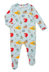 Magnetic Me Fruity Peddlers Right Fit Footie 9-12M