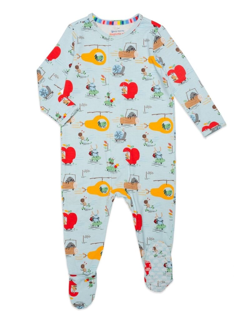 Magnetic Me Fruity Peddlers Right Fit Footie 9-12M
