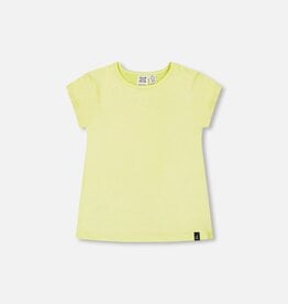 Deux par Deux SALE Bright Rib T-Shirt Limeade