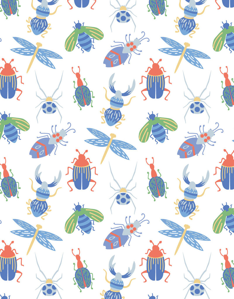 Lila + Hayes Charles Short Set Busy Bugs