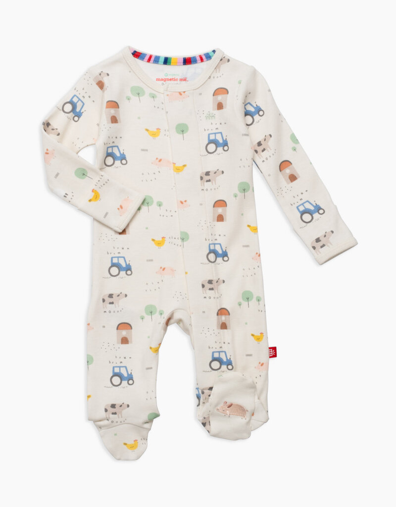 Magnetic Me Pasture Bedtime Footie