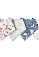 Copper Pearl Baby Bandana Bib Set 4 Rufus