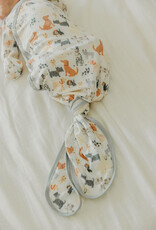 Copper Pearl Newborn Knotted Gown Rufus
