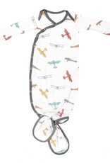 Copper Pearl Newborn Knotted Gown Ace