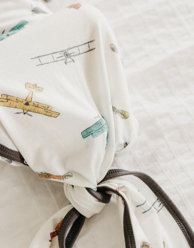 Copper Pearl Newborn Knotted Gown Ace