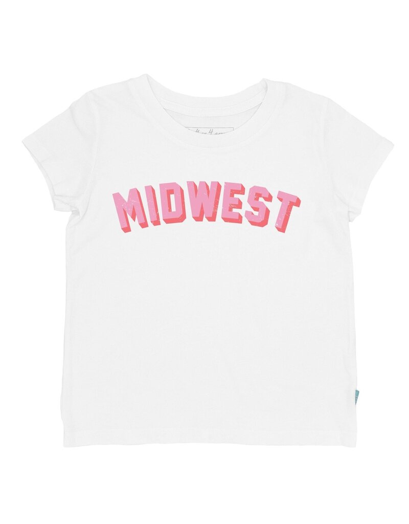 Feather 4 Arrow MIDWEST EVERYDAY WHITE TEE