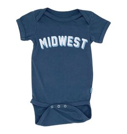 Feather 4 Arrow MIDWEST NAVY ONESIE PIECE