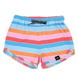 Feather 4 Arrow RETRO RAINBOW SURF SHORT