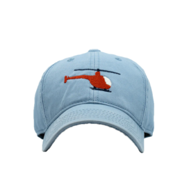 Harding Lane Baseball Cap Chambray w/Helicopter