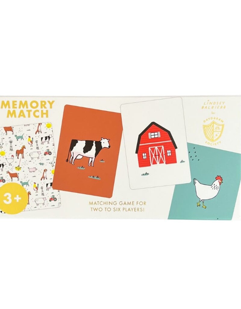 Jollity & Co ON THE FARM MEMORY MATCH GAME