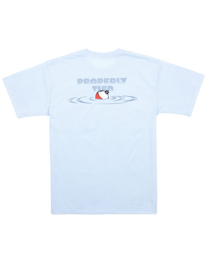 Properly Tied Bobber S/S Tee Periwinkle