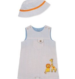 Little Me Safari Sunsuit w/Hat