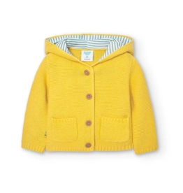 Boboli Knit Yellow Jacket