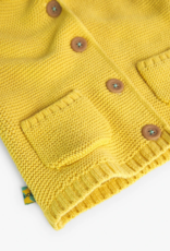 Boboli Yellow Knit Jacket