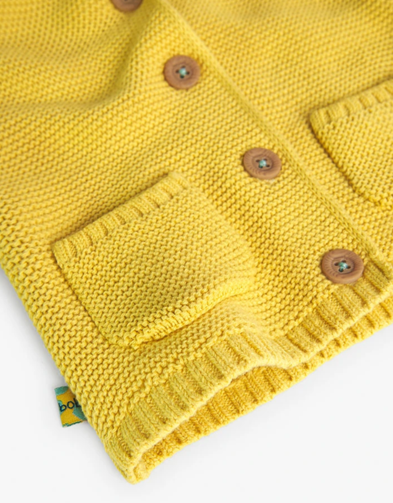 Boboli Yellow Knit Jacket
