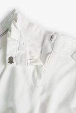 Silver Trimmed White Shorts